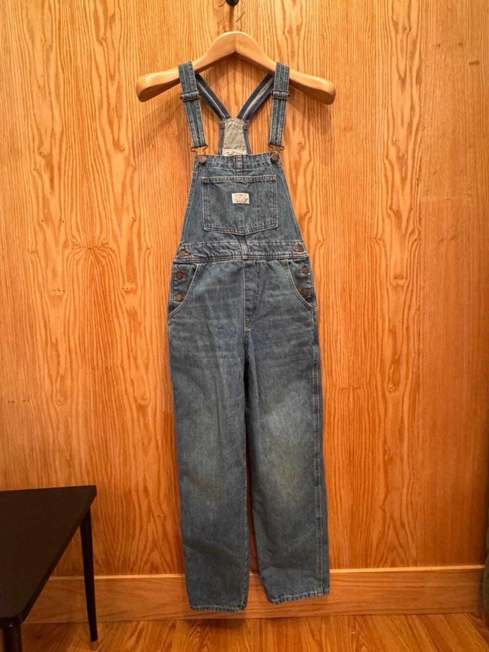 Levi's Denim Overalls Women's Medium Wash